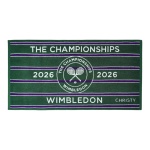 Christy Duschtuch Wimbledon The Championship Towel 2026 grün 133x70cm